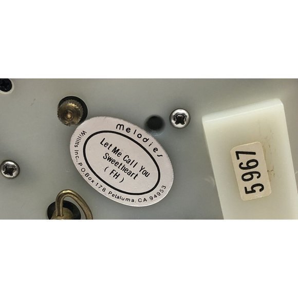 Vintage American Carousel Horse Tobin Fraley Willitts Ltd Edition Music Box 5967 - Picture 4 of 5